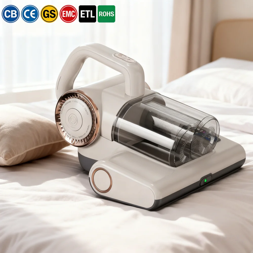 CE High Efficiency Dust Mite Controller 99% Cyclone Dust Separation Digital Screen Aspirateur Professionnel Vacuum Cleaner