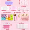 [entry-level 420-piece set] comes with storage box
