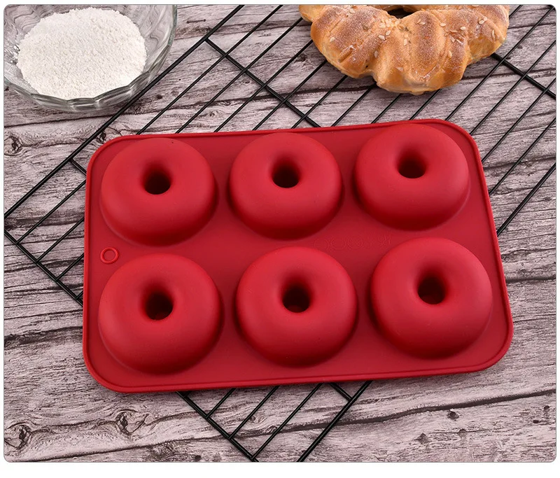 Donut Pan, Nonstick 6cavity Baking Pans, Donuts Mold 【正規品】