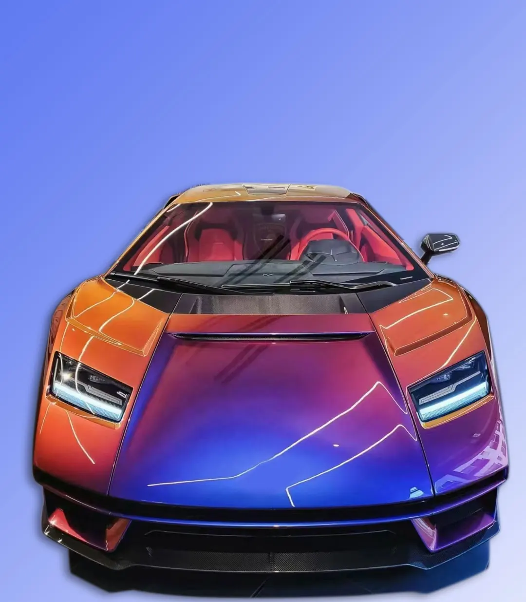 Blue Purple Orange Chameleon Pigment Powder Pearl Pigment Loose Shimmer Automotive Coating Car Paint Pigment