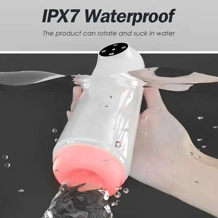 Electric Automatic Piston Rotating Sucking Machine Male Masturbator Cup