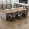 Escritorios de estudio y escritorios de computadora de área abierta