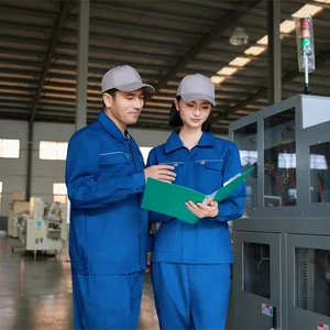 2026 High Quality Autumn Long Sleeve Comfortable Breathable Anti-Wrinkle Men's Work Coverall 65/35 Professional Work Clothing