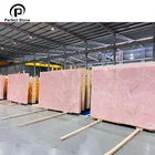 Warehouse Direct Sale Pink Onyx Stone Slab For Villa Decoration Onyx Stone Price