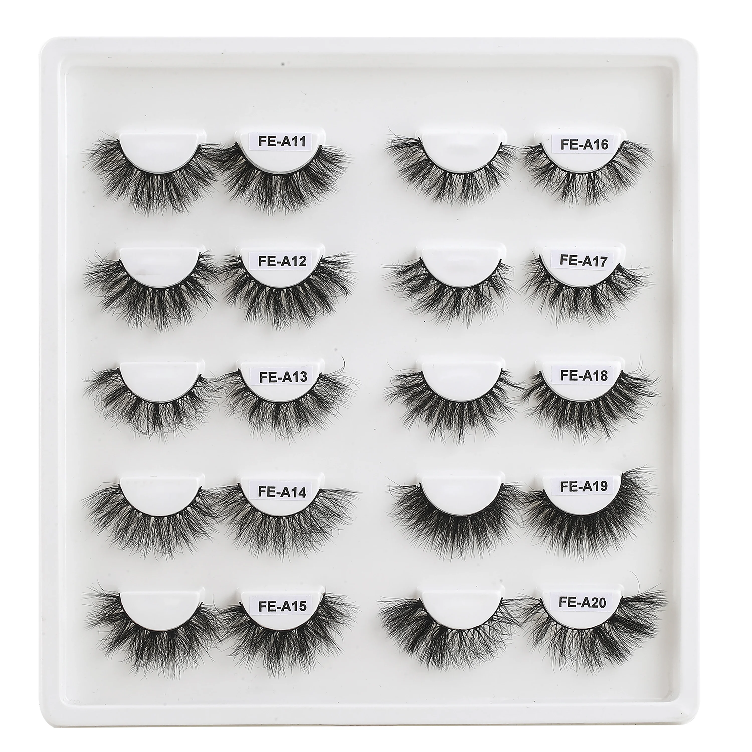 Natural Long 3d Faux Mink Lashes Fluffy False Eyelashes Soft Eye Lashes ...