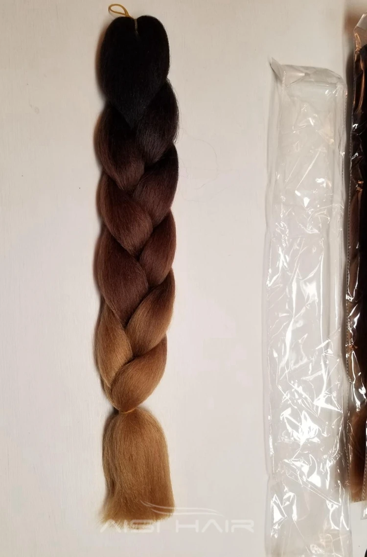 Aisi Hair Jumbo Hair Braid Crochet Pre Stretched Heat Resistant Fiber