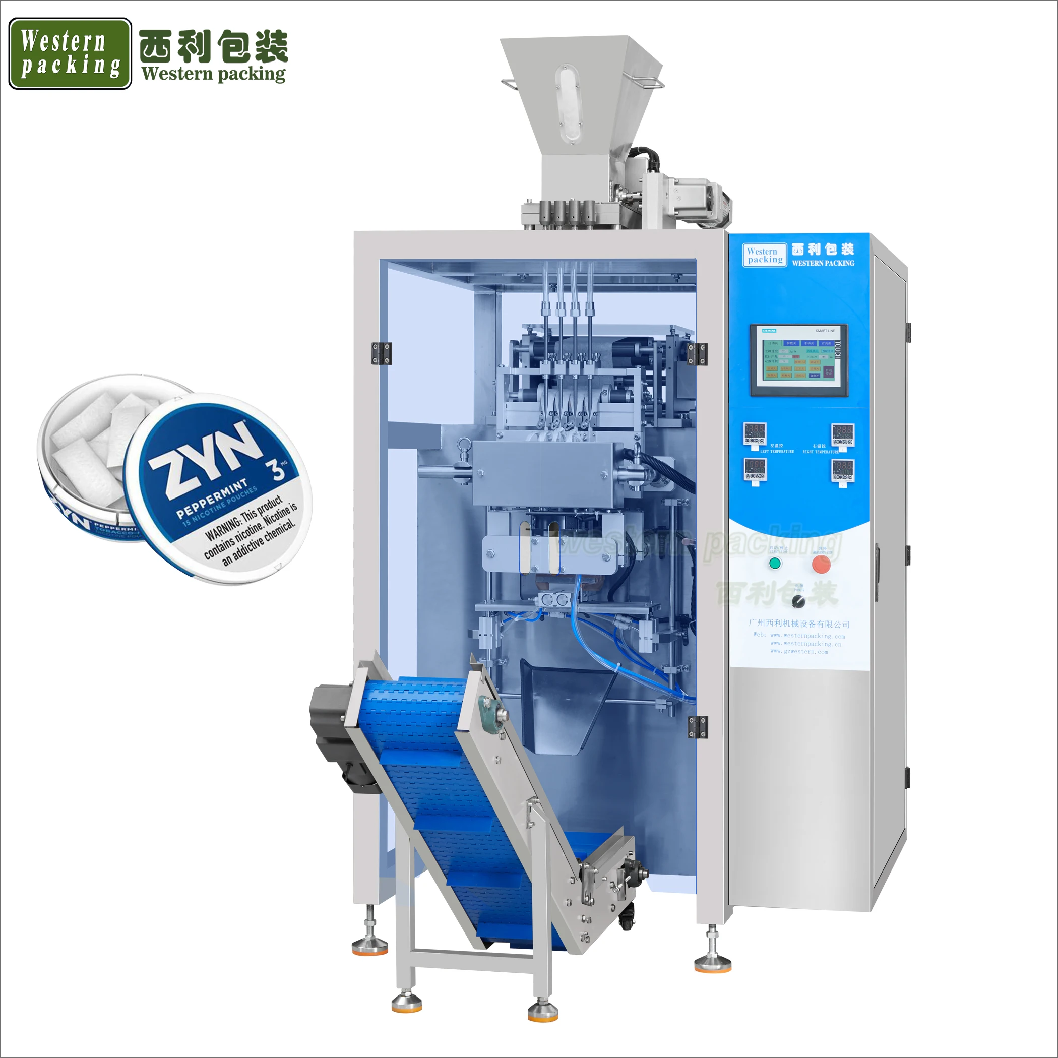 Automatic Sweden Snus-packing-machine Nicotines Pouch Packing Machine  Chewing Tobacco