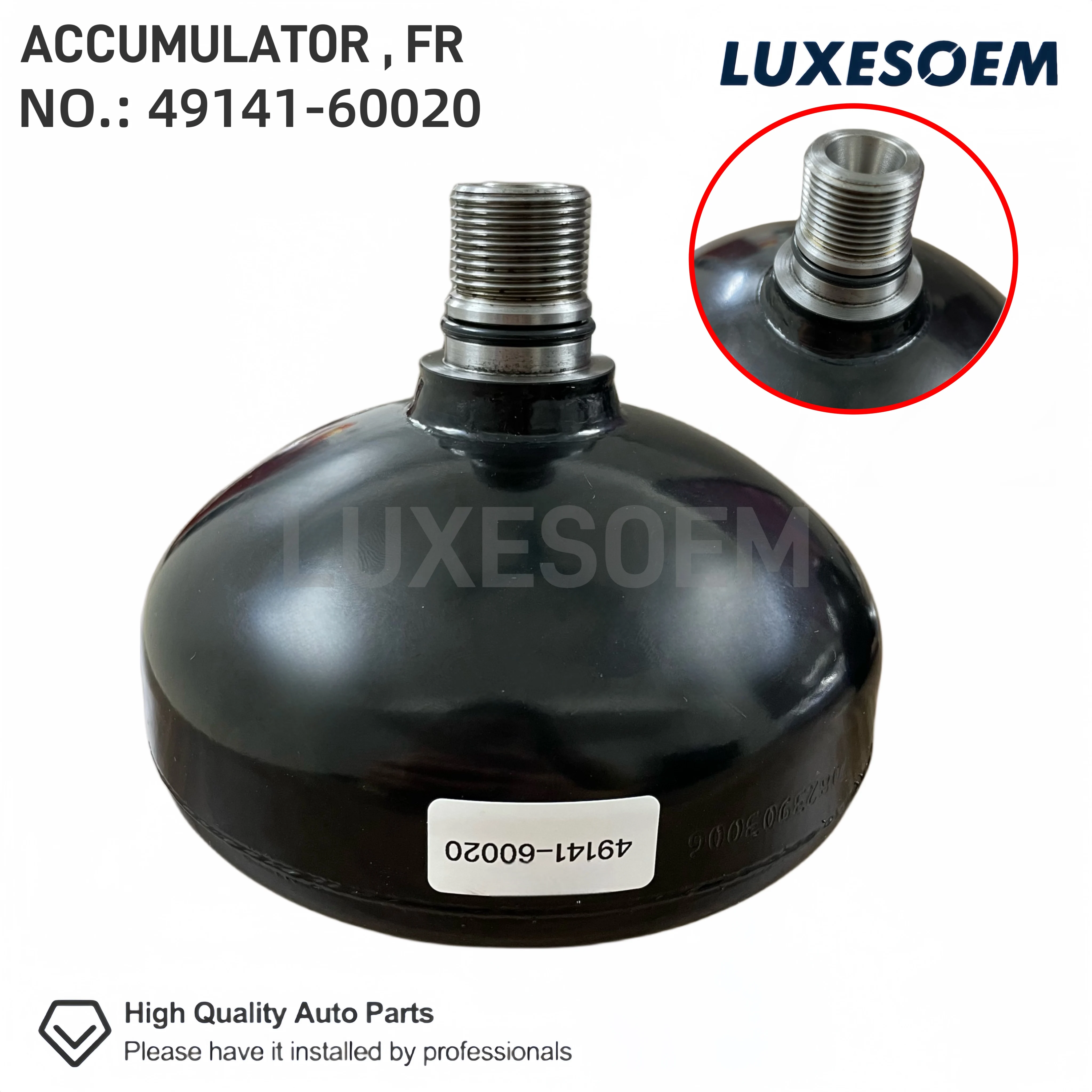 LUXESOEM Shock Absorber Accumulator for LAND CRUISER URJ201 LUXESOEM Shock Absorber Accumulator for LAND CRUISER URJ201