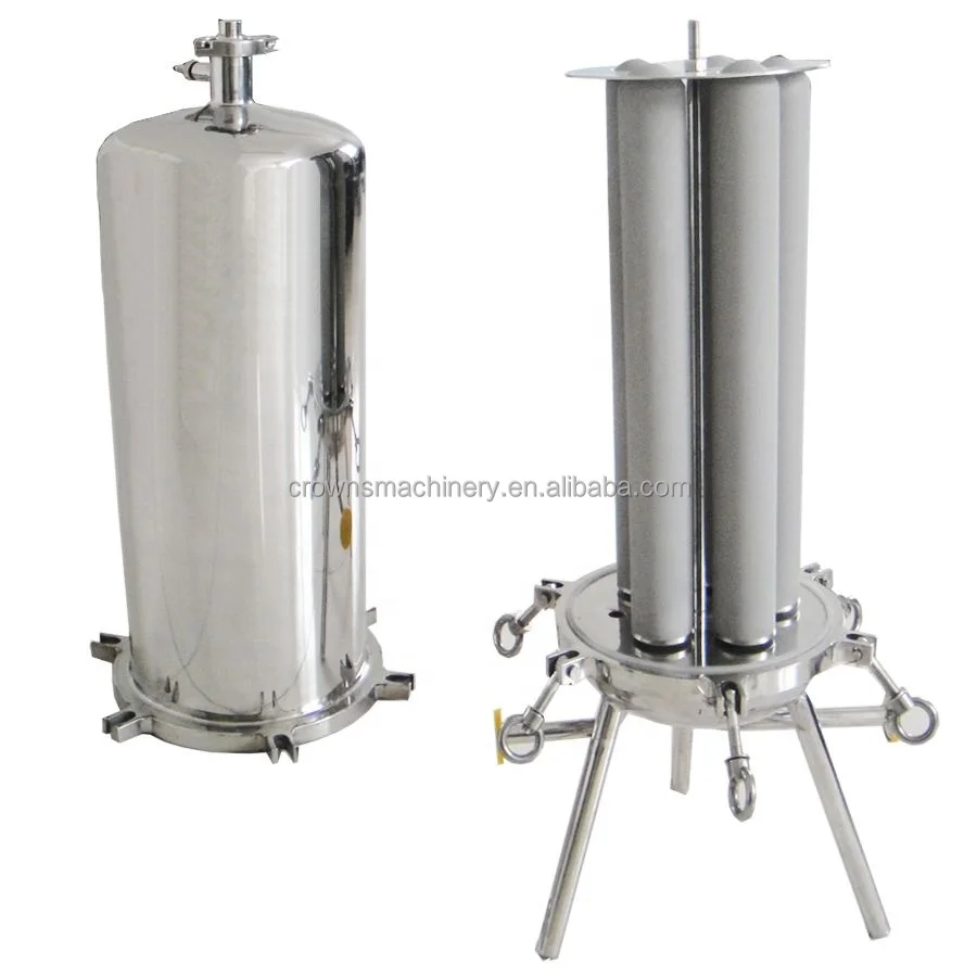 Stainless Steel Filter Housing Ss 304 Water Filter Housing Cartridge Filter Housing For Water Treatment System