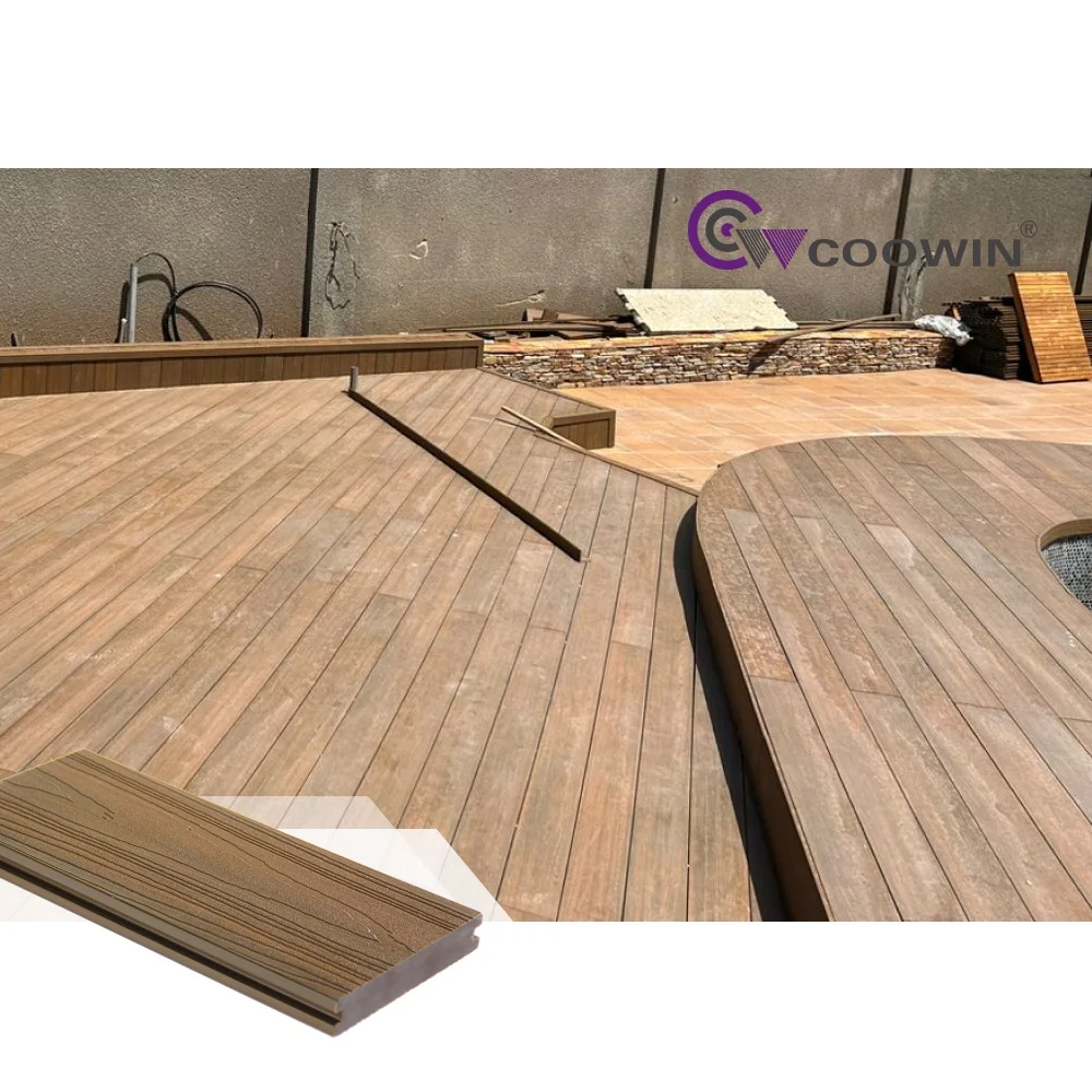 Coowin Coastal Style Poolside Composite China Steam Deck Gaming Decking