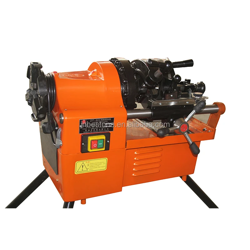 Chinese Factory Directly Sending Electric Tube Threading Machine Pipe Threader Open Die Head Thread Length Can Be Customized