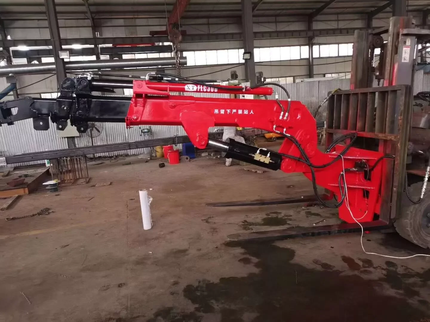 Best Price Factory Boom Mini Pickup Hydraulic Truck Cranes Lifting With Basket Mini Truck Mounted Crane