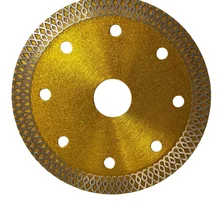 OEM Wet or Dry 4-Inch 105mm Continuous Turbo Diamond Cutting Disc Ceramic X mesh Super Thin Turbo Saw Blade for Porcelain Tile