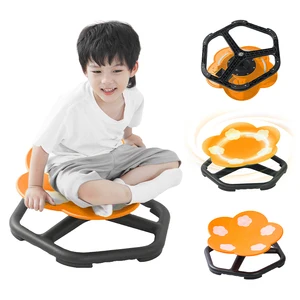 Sensory Chair for Kids Spinning Chair Sit and Spin Sensory Toys Spinning Chair for Kid 360° Rotating Seat for Balance Ability