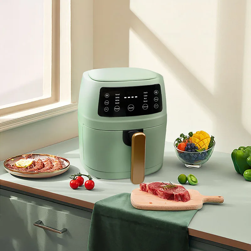 1350w Smart Touch Screen Air Fryers Digital Display Electric Hot Air