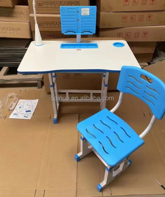 Adjustable Height Student Study Desk School Furniture Single Student Desk And Chair Buy Study