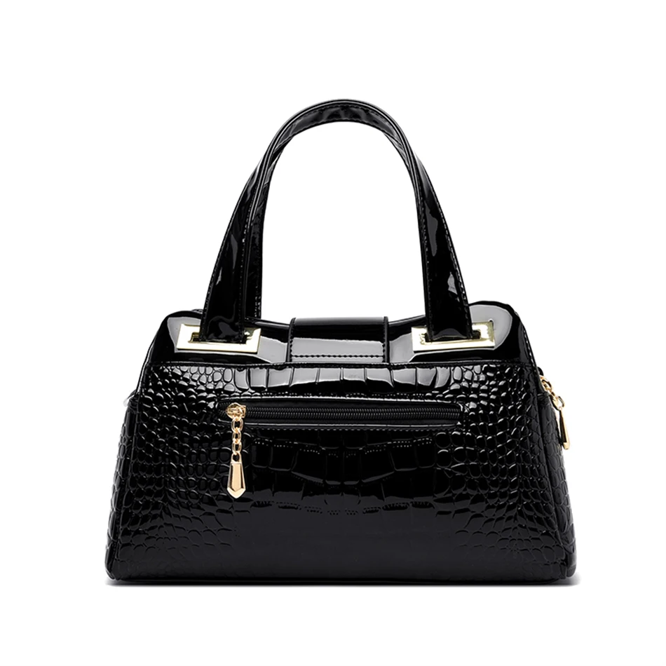 Large Capacity Tote Bag Luxury Handbags Women Bags Designer Crocodile ...
