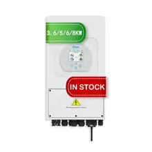 Deye SUN-6K-SG03LP1-EU 6kw Single phase wifi 2 mppt on off grid hybrid solar MPPT Controller inverter