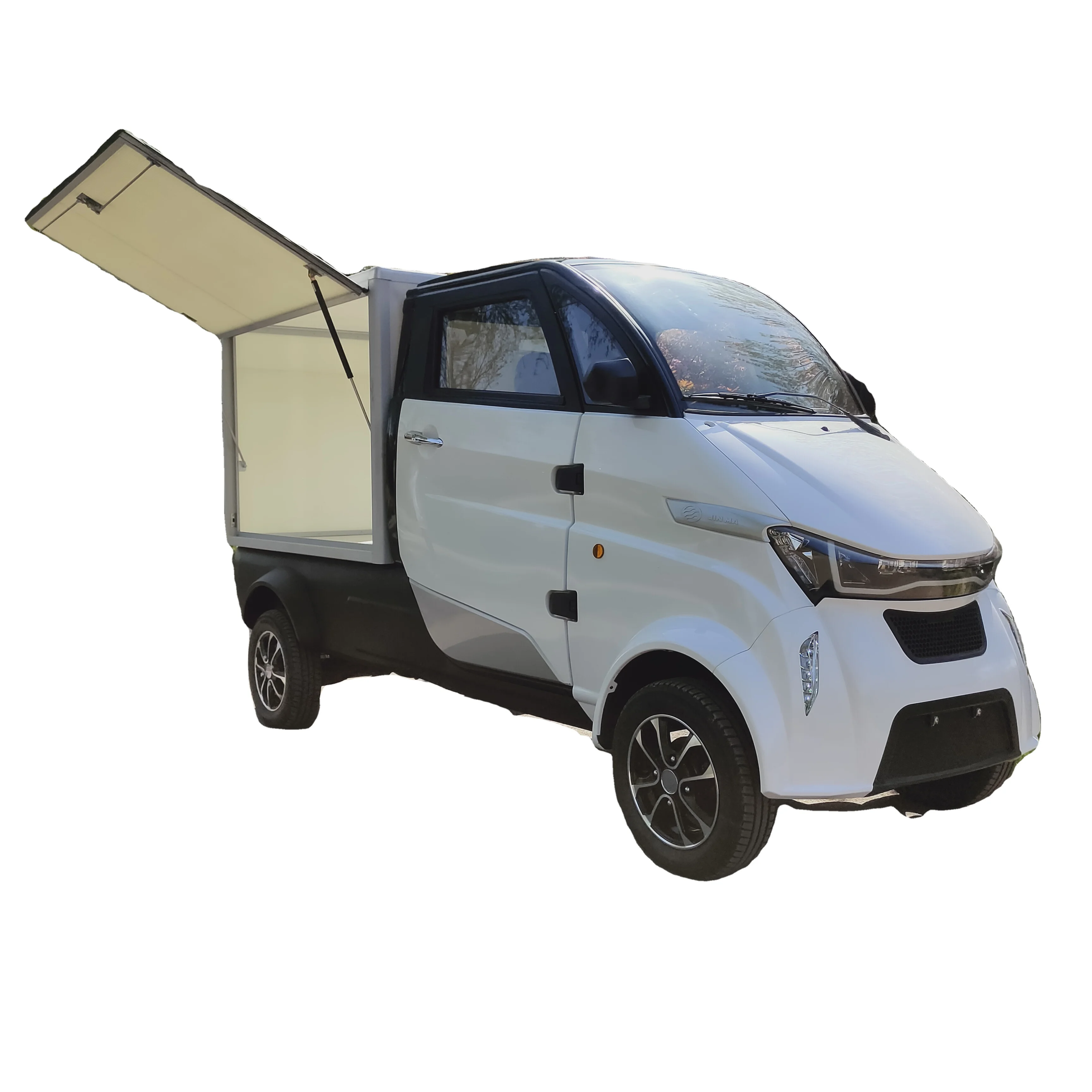 Одобренный EEC низкоскоростной электрический грузовик пикап с холодильником