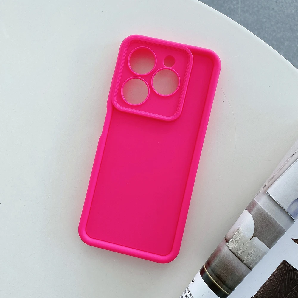 For Infinix Smart 8 8Pro Phone Case for Infinix Hot 40 Infinix Hot 40i Hot 40 Pro Luxury Candy Matte Soft Cover