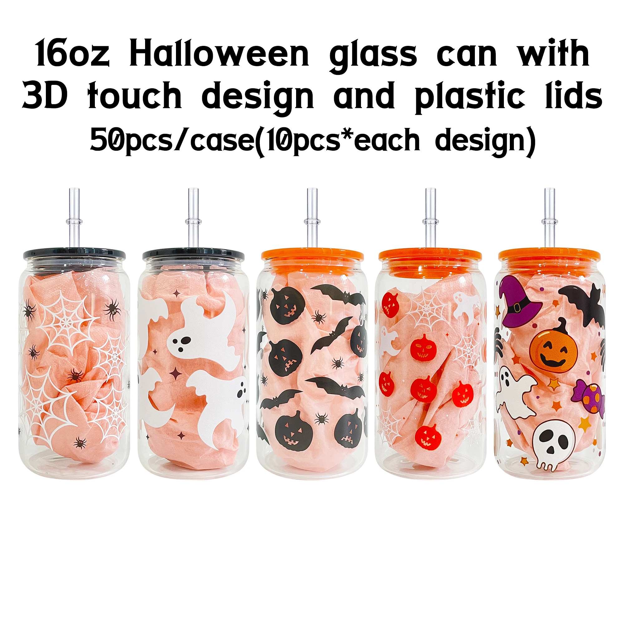 US$ 94.00 - RTS USA warehosue 16oz clear/frosted sublimation glass