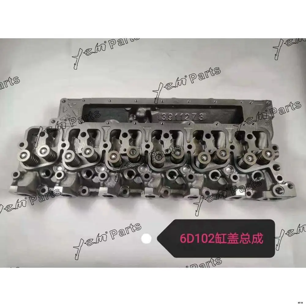 6D102 Cylinder Head Assy for Komatsu