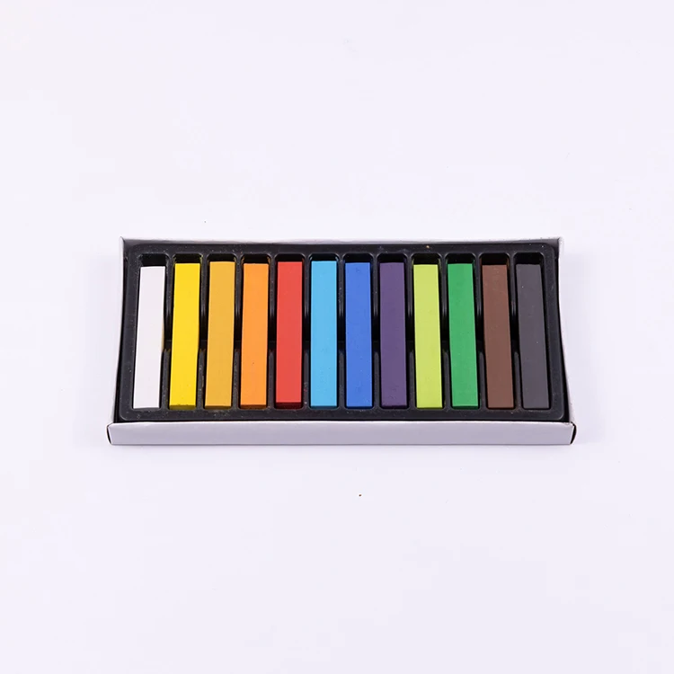 Оптовая продажа креативная пастель 12/24/36/48 набор цветных мелков для рисования