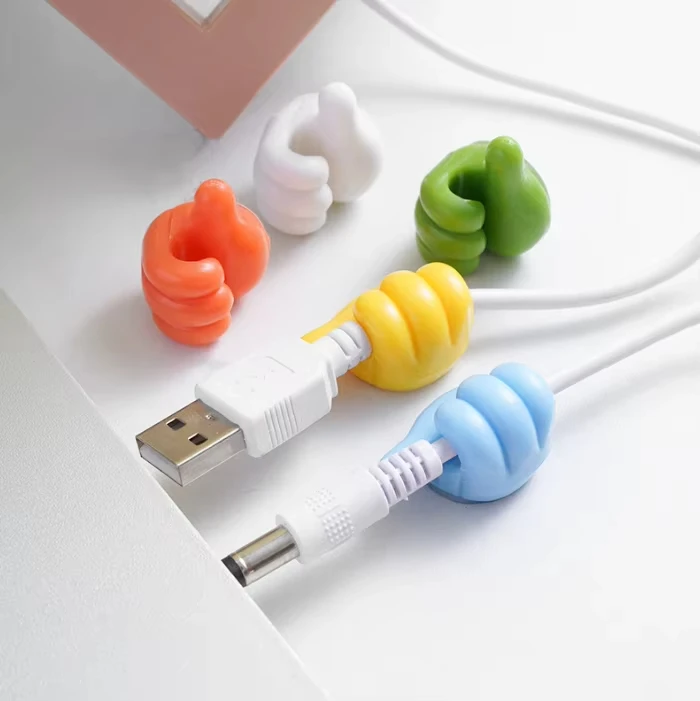 Thumbs-up Adhesive Wall Hook & Key Holder