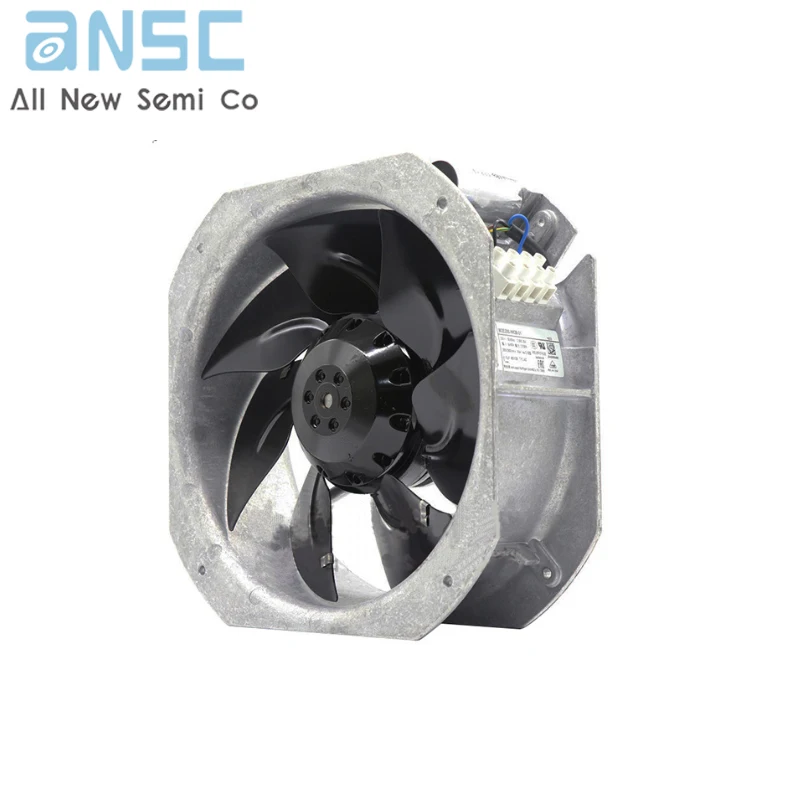 Original Axial flow fan W2E200-HK38-01 80W 200mm Diameter 2800rpm Axial flow fan for cabinet