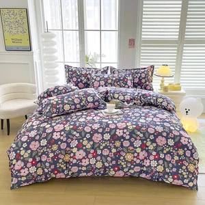 Wholesale Organic Polyester Bedding Sheet  king Size Home Flat Sheets