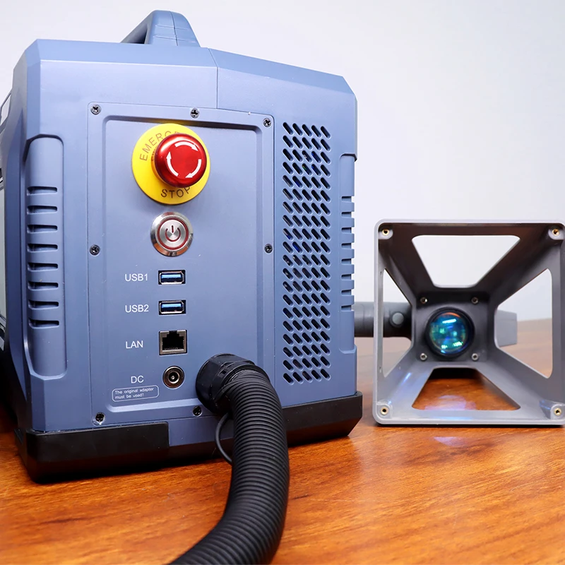 Cheap Low Price 20W Portable Handheld Fiber Laser Marking Machine for Truck Rubber Tires Metal Copper Plastic Mirror Design