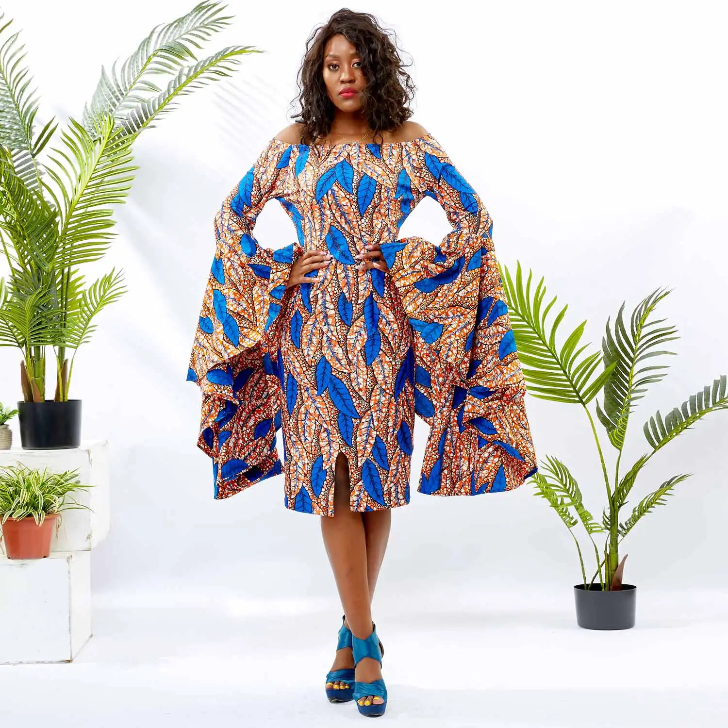 Wax 100% Cotton African Apparel For 