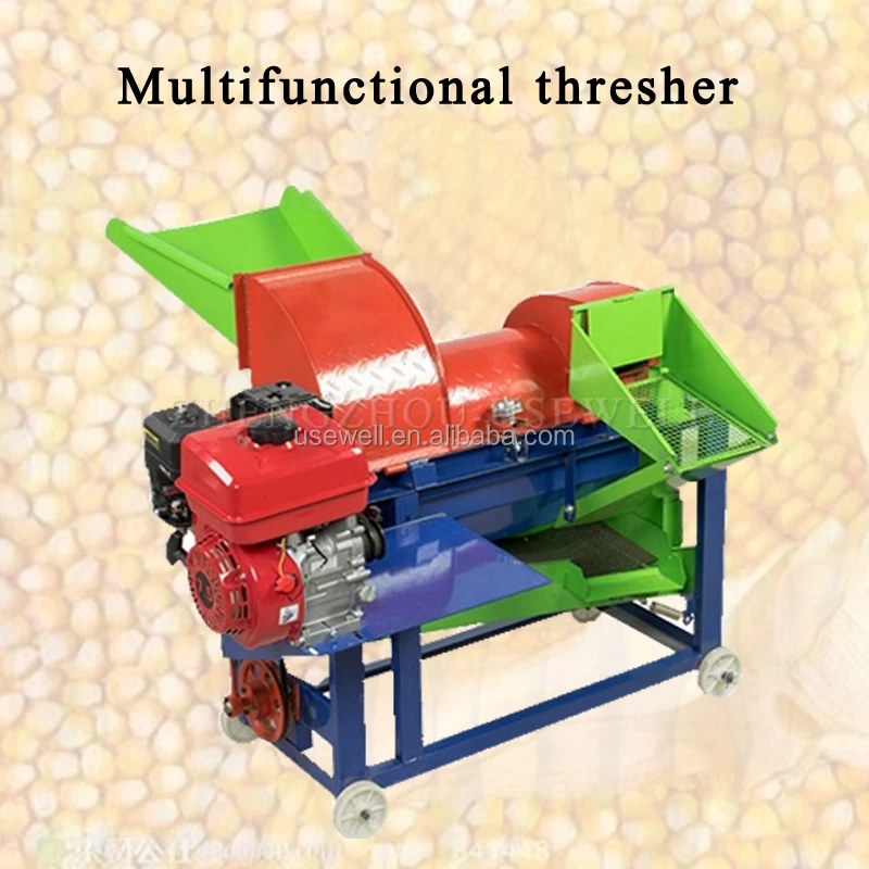 Multtifunctional Automatic Corn Maize Thresher Machine Diesel Corn ...