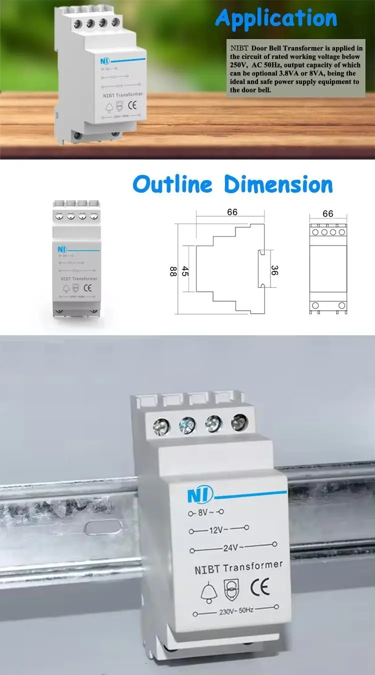 Low Voltage Transformer Doorbell Transformer Which Made In China Used