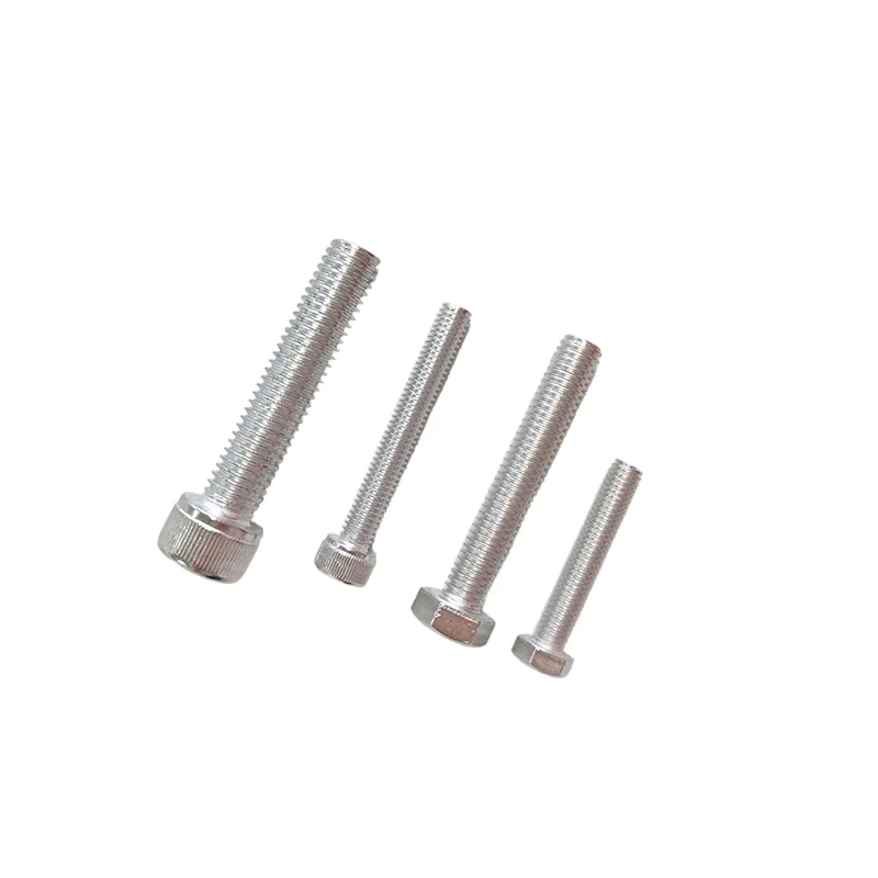 Customized Aluminum Outer Hexagon Bolt M5 M6 M8 M10 Aluminum Hexagon Socket Bolt