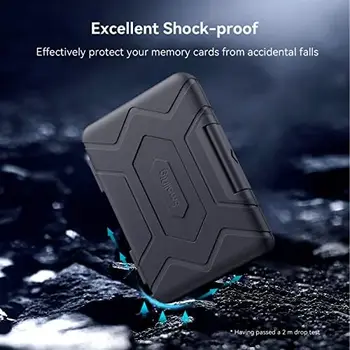 For SMALLRIG EVA Water-Resistant Memory Card Holder Case 15 Slots for SD Micro SD CFexpress Type A/B XQD Card 3192 detail image