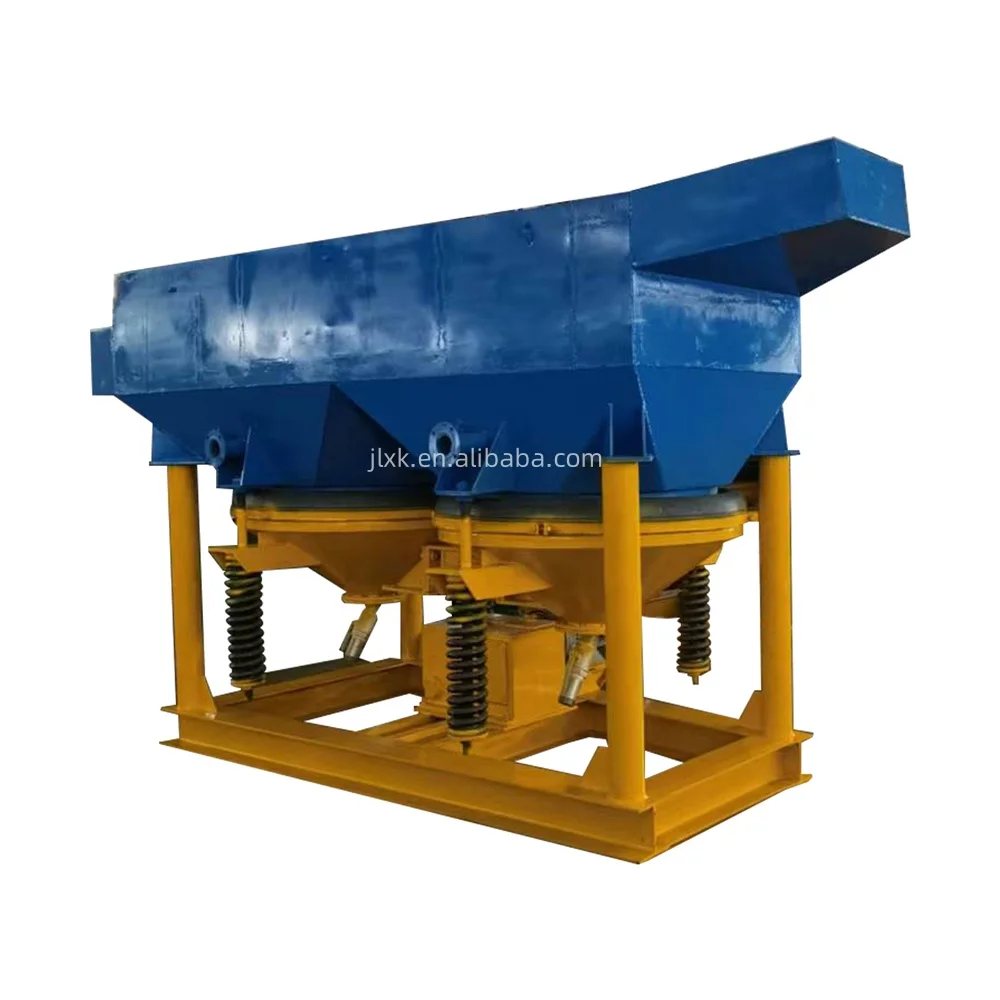 莫桑比克金刚石冲积加工厂锯齿波夹具选矿厂金矿重力夹具分离器