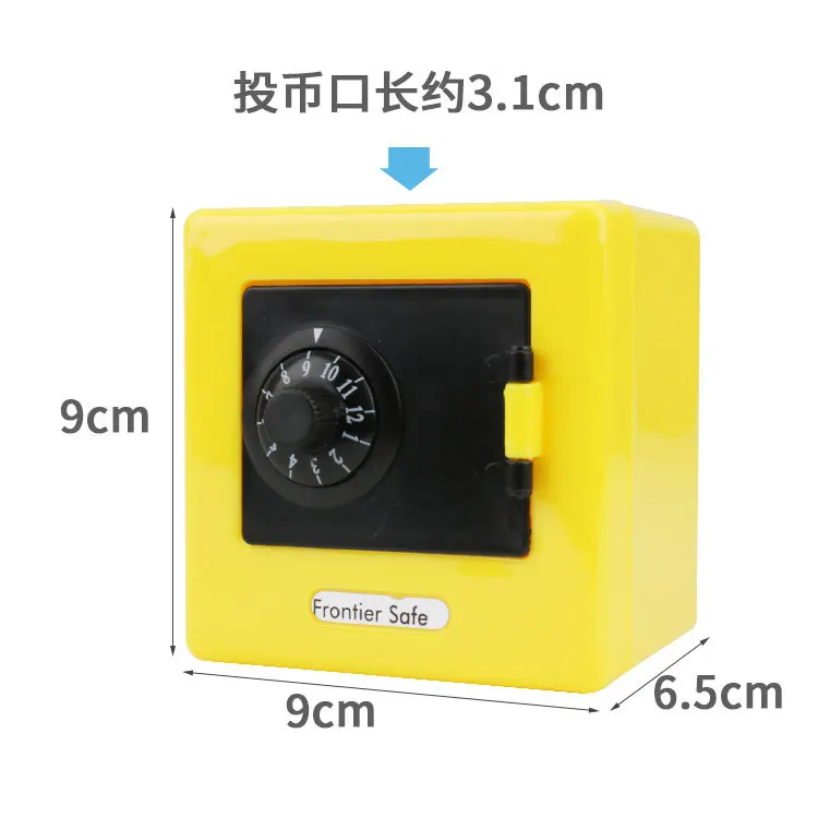 TOPSTHINK Bronzing high-end elegance blank coin bank money box saving tin can piggy banks