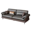 Three-seater  black