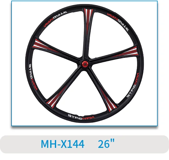 Original Navigate 26 Inch Spoke Magnesium Alloy Bicycle Wheel Rim for BMX  Bike