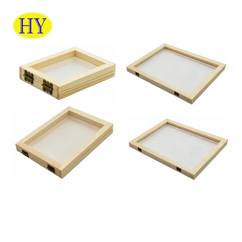high quality wooden paper making screen