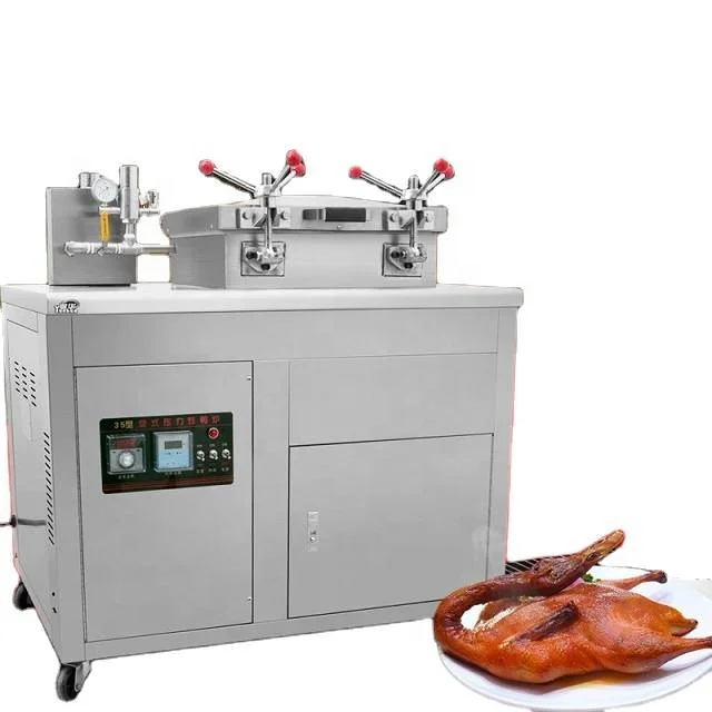 Low Price Chicken Brosted Machine High Pressure Fryer Machine KFC Fried Chicken Broast Frying Machine Safe Restaurant Equipment
