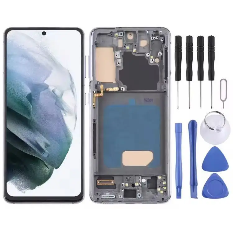 For S21 5G SM-G991/SM-G991B OLED Screen Assembly From China - detail image 4