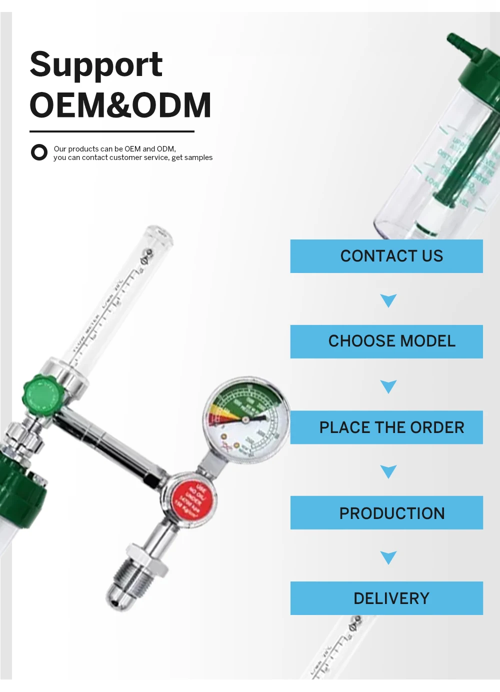 Lovtec High Quality Oxygen Cylinder Regulator Diaphragm G5/8 Bull Nose