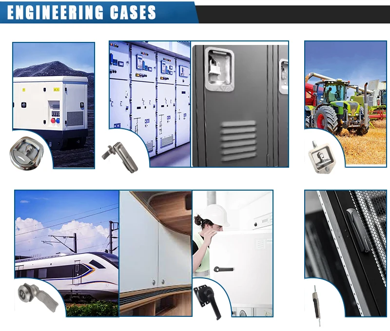High Quality Sliding Door Lock Handle Snap in Door Buckle Lock Concealed Door Lock Snap-in Slide Latch details