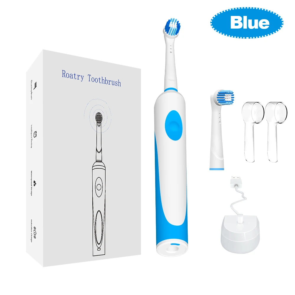 Advance Power Rechargeable Electric Toothbrush with Automatic Timer and Pre cision Clean Brush Head