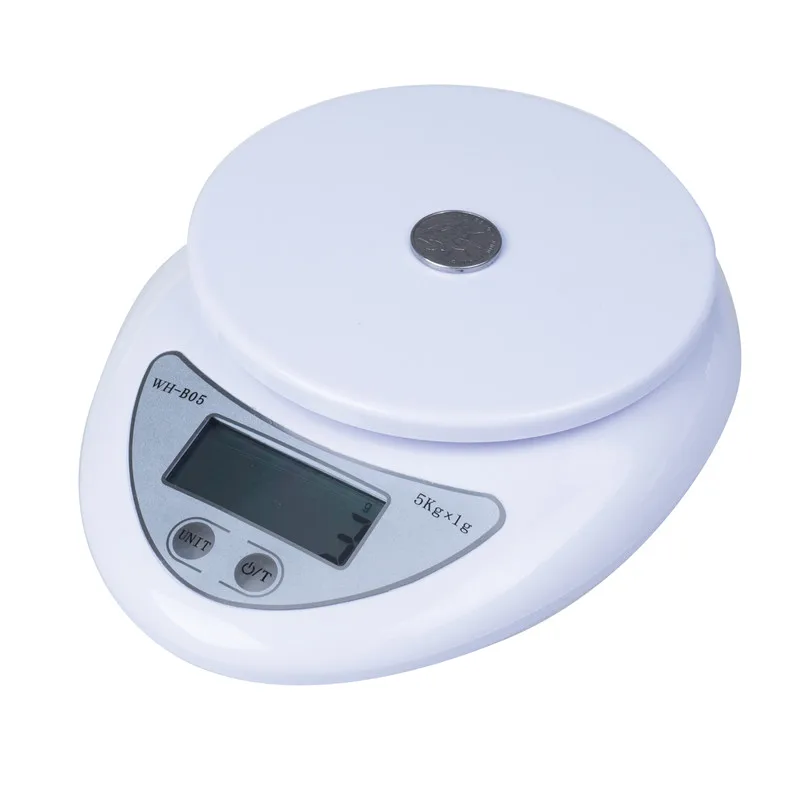 Kitchen Electronic Scale WH-B05 Nutrition Scales small electronic scales  5KG/1g Foreign trade balance Weight gram scales