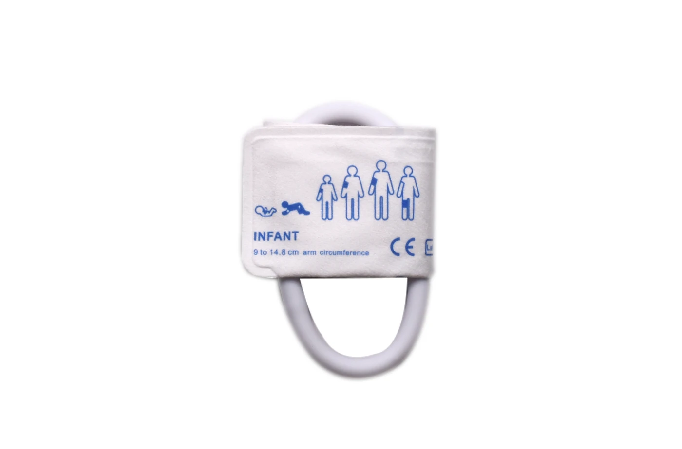 disposable Child White NIBP Cuff with Bladderless 13.8-21.5cm Medical consumables Accessories BP cuff monitor