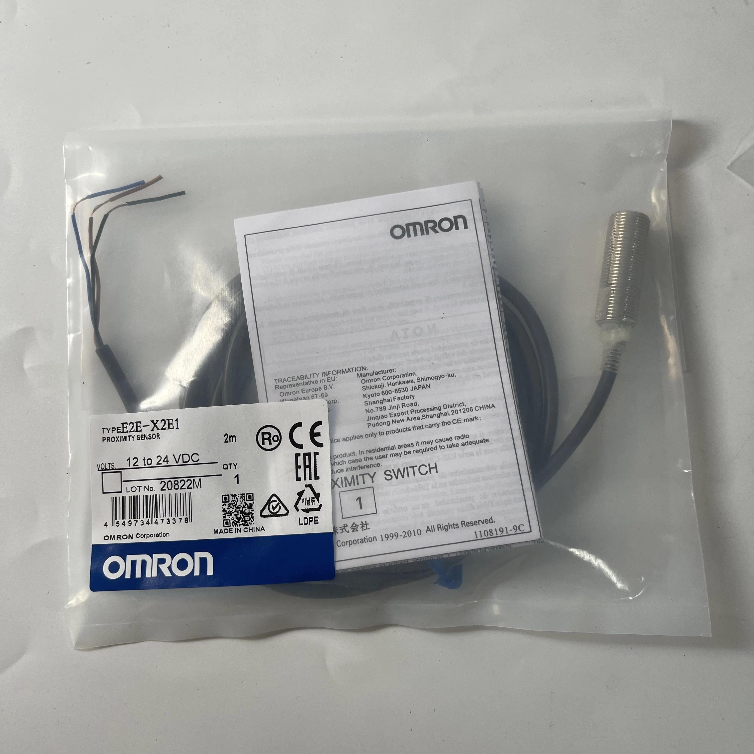 Omron Proximity Switch E2E-X2E1