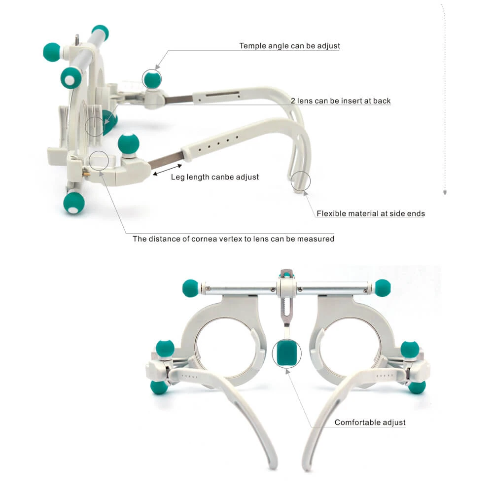 Good Price Promotion TPV-9000 Titanium Lens Trial Frame Eyeglasses New Optical Instrument Instrument on Sale